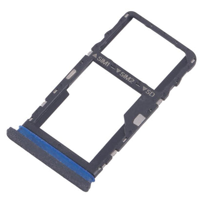 For TCL 40 R T771K Original SIM Card Tray + SIM Card Tray / Micro SD Card Tray, For TCL 40 R(Original)