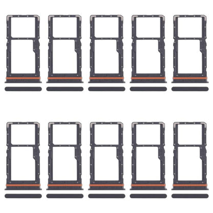 For Xiaomi Redmi 13 4G 10pcs SIM Card Tray + SIM Card Tray / Micro SD Card Tray