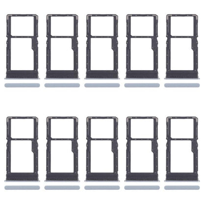 For Xiaomi Redmi 13 4G 10pcs SIM Card Tray + SIM Card Tray / Micro SD Card Tray
