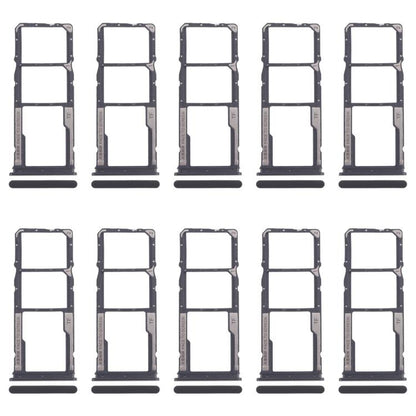 For Xiaomi Poco M6 Pro 4G 10pcs Original SIM Card Tray + SIM Card Tray + Micro SD Card Tray