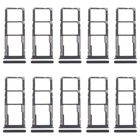 For Xiaomi Poco M6 Pro 4G 10pcs Original SIM Card Tray + SIM Card Tray + Micro SD Card Tray