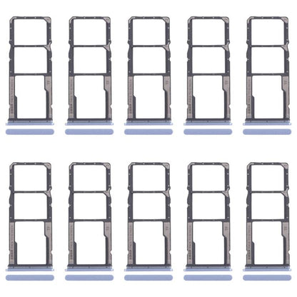 For Xiaomi Poco M6 Pro 4G 10pcs Original SIM Card Tray + SIM Card Tray + Micro SD Card Tray