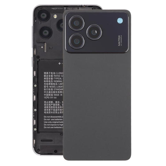 Pour coque arrière en plastique ZTE Blade A76 4G avec couvercle d'objectif d'appareil photo, Pour ZTE Blade A76 4G