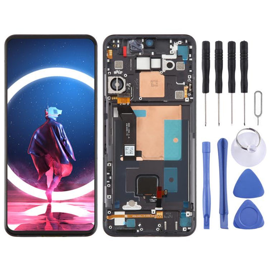 Für ZTE nubia RedMagic 7 Pro NX709J Original LCD Display Digitizer Komplettmontage mit Rahmen, Für ZTE nubia RedMagic 7 Pro(Original)