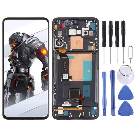 Für ZTE nubia RedMagic 7S Pro NX709S Original LCD Display Digitizer Komplettmontage mit Rahmen, Für ZTE nubia RedMagic 7S Pro(Original)
