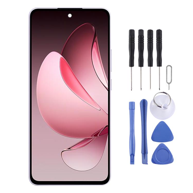 For OPPO Reno13 F 4G CPH2701 / 5G CPH2699 Original AMOLED LCD Screen with Digitizer Full Assembly