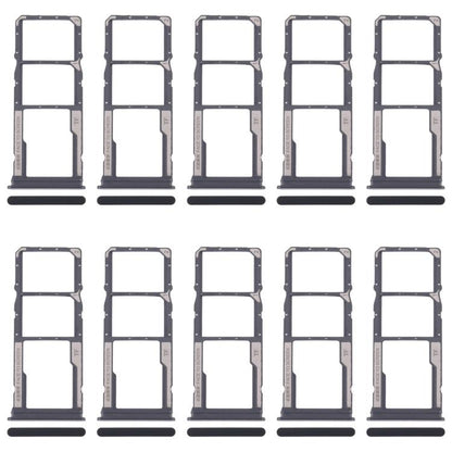 For Xiaomi Redmi 14C 5G 10pcs SIM Card Tray + SIM Card Tray + Micro SD Card Tray