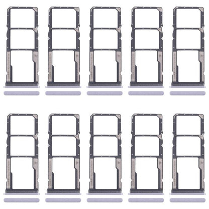 For Xiaomi Redmi 14C 5G 10pcs SIM Card Tray + SIM Card Tray + Micro SD Card Tray