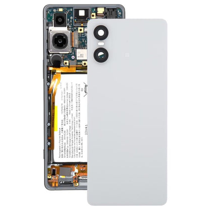 Pour cache-batterie arrière d'origine Sony Xperia 10 VI avec cache-objectif d'appareil photo, pour Sony Xperia 10 VI (Original)