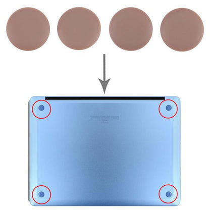 For Microsoft Surface Laptop 7 4 in 1 Bottom Case Rubber Mats, For Microsoft Surface Laptop 7(Original)