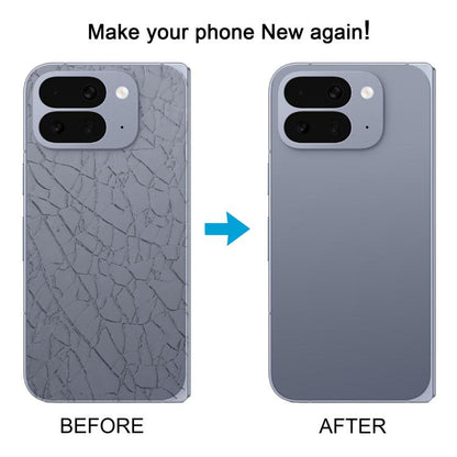 For Google Pixel 10 Pro Fold Glass Battery Back Cover with Camera Lens Cover, For Google Pixel 10 Pro Fold