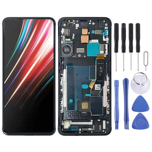Pour ZTE nubia RedMagic 6s Écran LCD original numériseur assemblage complet avec cadre, Pour ZTE nubia RedMagic 6s (Original)