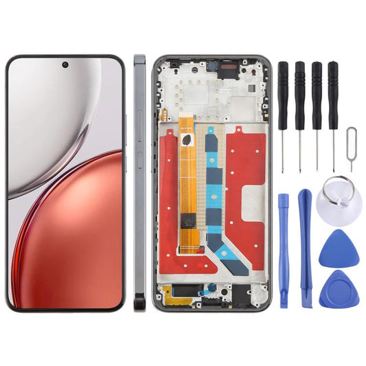 Pour écran LCD numériseur complet d'origine avec cadre Honor Magic8 Lite, pour Honor Magic8 Lite (original)