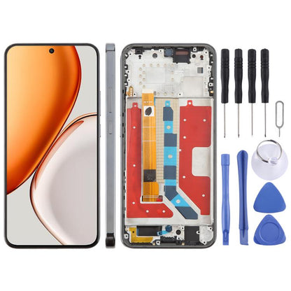For Honor X9d Original LCD Screen Digitizer Full Assembly with Frame, For Honor X9d(Original)