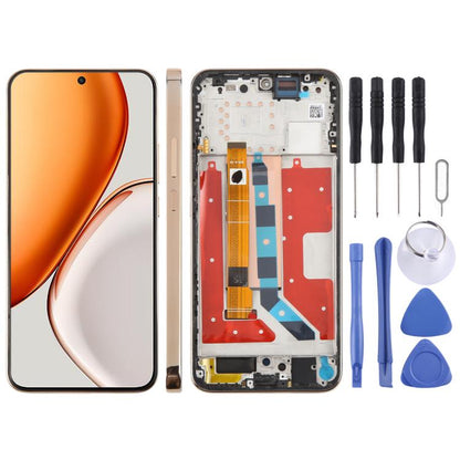 For Honor X9d Original LCD Screen Digitizer Full Assembly with Frame, For Honor X9d(Original)