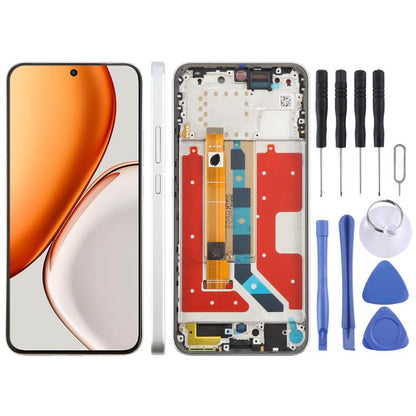 For Honor X9d Original LCD Screen Digitizer Full Assembly with Frame, For Honor X9d(Original)