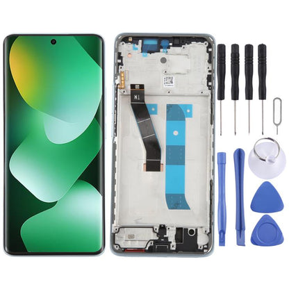 Pour Xiaomi Redmi Note 15 4G Écran LCD Numériseur Complet Original avec Cadre, Pour Xiaomi Redmi Note 15 4G(Original)