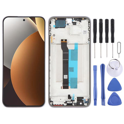Pour Xiaomi Redmi Note 15 Pro 5G Écran LCD tactile numériseur complet avec châssis, pour Xiaomi Redmi Note 15 Pro 5G (Original)
