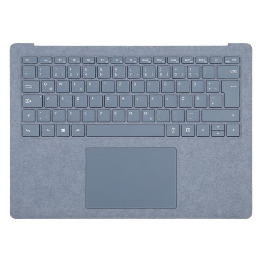 Clavier britannique/allemand avec pavé tactile et touches C pour Microsoft Surface Laptop 4 13.5 pouces