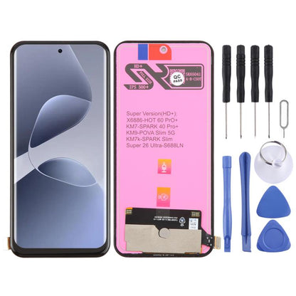 Pour écran LCD TFT Infinix Hot 60 Pro+ 4G X6886 avec numériseur complet, Pour Infinix Hot 60 Pro+ 4G(TFT)