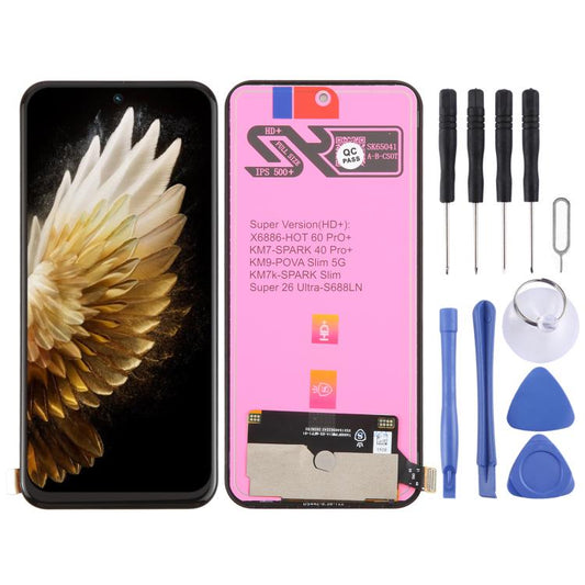 Pour écran LCD TFT Tecno Spark 40 Pro+ KM7 avec numériseur complet, pour Tecno Spark 40 Pro+(TFT)