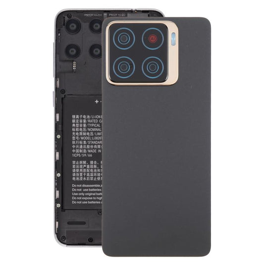 Für ZTE Blade A56 Z2473 Kunststoff-Akku-Rückabdeckung mit Kameraobjektivrahmen, für ZTE Blade A56