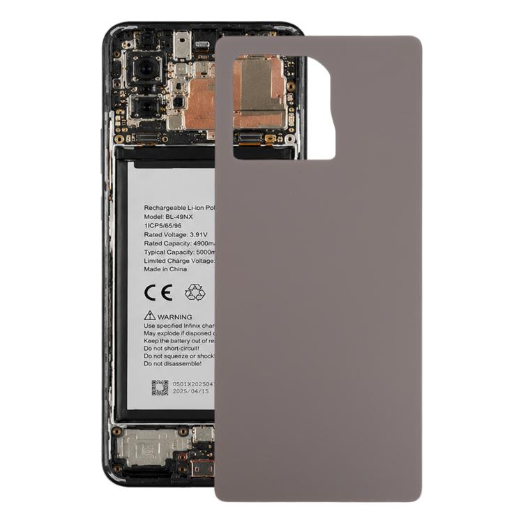 Pour la coque arrière de batterie d'origine Infinix Note 50 4G X6858, pour Infinix Note 50 4G (original)