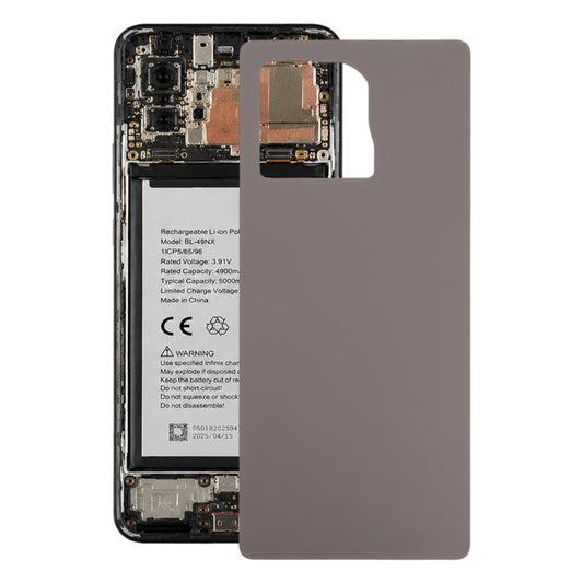 Pour la coque arrière de batterie d'origine Infinix Note 50 4G X6858, pour Infinix Note 50 4G (original)
