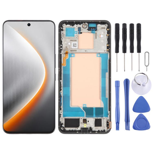 For Tecno Pova 7 Ultra LJ9 Original LCD Screen Digitizer Full Assembly with Frame, For Tecno Pova 7 Ultra(Original)