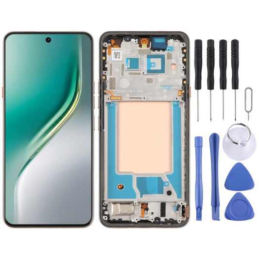 For Tecno Camon 40 Premier CM8 Original LCD Screen Digitizer Full Assembly with Frame