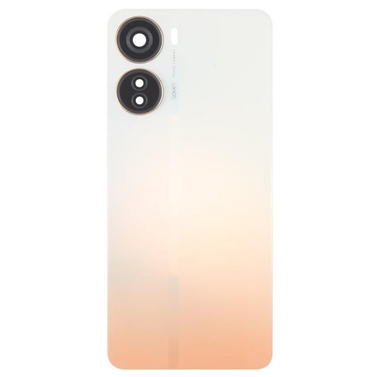 Pour cache batterie en plastique ZTE Axon 40 Lite avec cache objectif d'appareil photo, pour ZTE Axon 40 Lite (avec cache appareil photo)