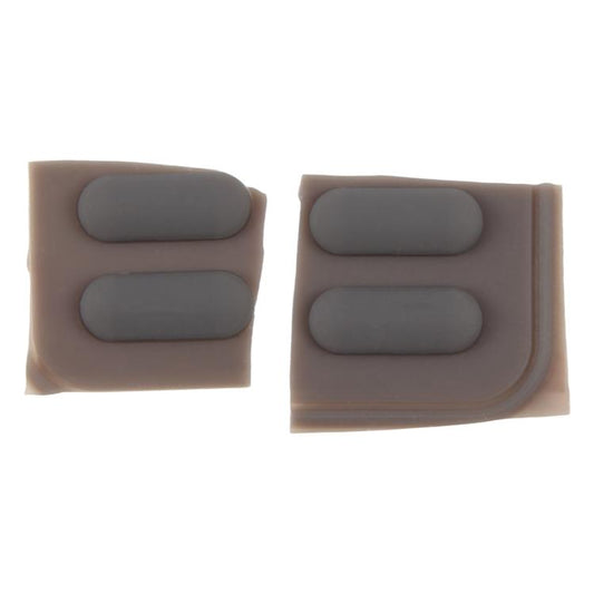 Pour Dell Latitude E5410, kit de tapis en caoutchouc pour boîtier inférieur avec support adhésif, pour Dell Latitude E5410 (gris foncé)