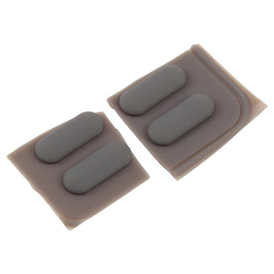 Pour Dell Latitude E5410, kit de tapis en caoutchouc pour boîtier inférieur avec support adhésif, pour Dell Latitude E5410 (gris foncé)