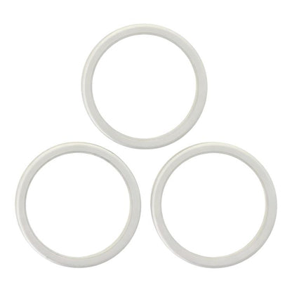 Pour iPhone 17 Pro Max / 17 Pro, lot de 3 anneaux de protection en métal pour objectif de caméra arrière, pour iPhone 17 Pro / 17 Pro Max