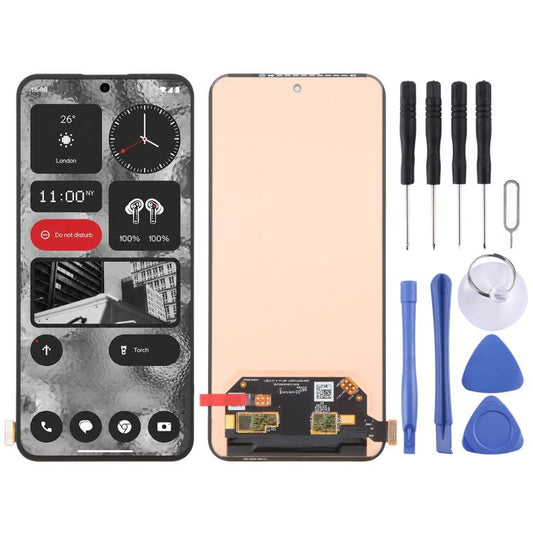 For Nothing Phone 2 A065 Original LCD Screen with Digitizer Full Assembly, For Nothing Phone 2 (Original)