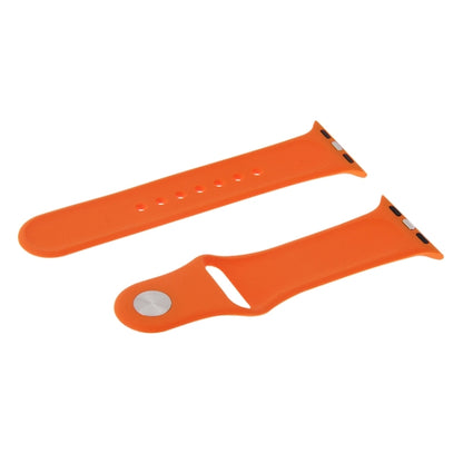 For Apple Watch Sport 38mm High-performance Rubber Sport Watch Band with Pin-and-tuck Closure