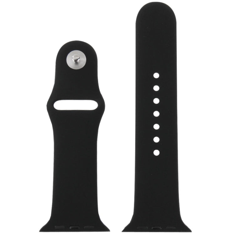 For Apple Watch Sport 42mm High-performance Rubber Sport Watch Band with Pin-and-tuck Closure