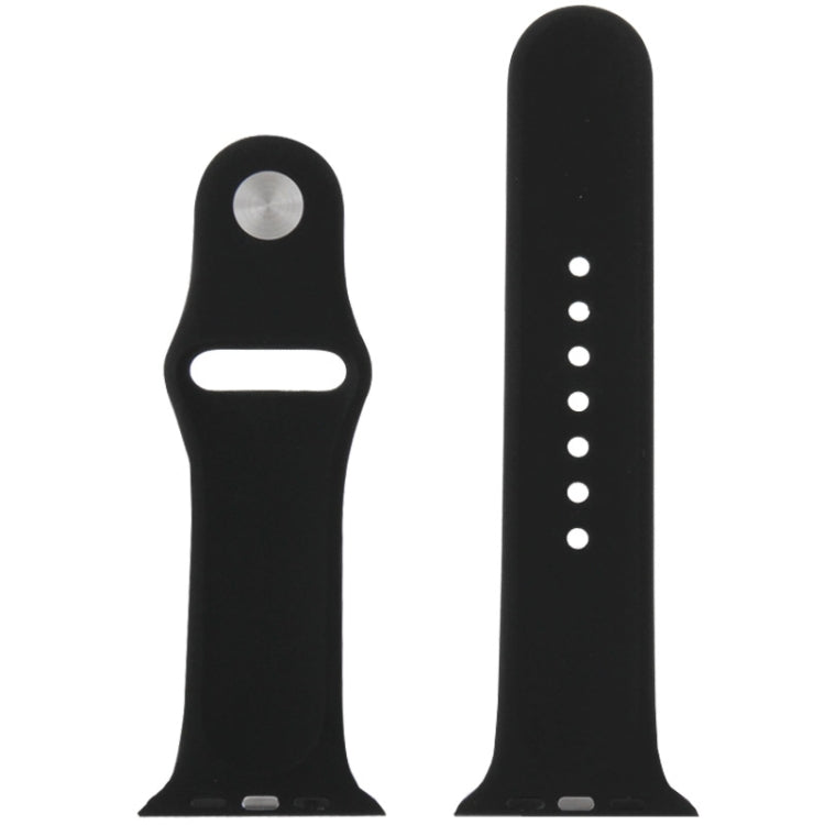 For Apple Watch Sport 42mm High-performance Rubber Sport Watch Band with Pin-and-tuck Closure