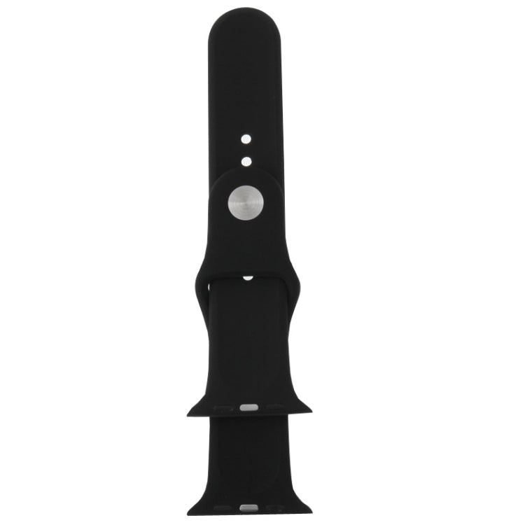 For Apple Watch Sport 42mm High-performance Rubber Sport Watch Band with Pin-and-tuck Closure