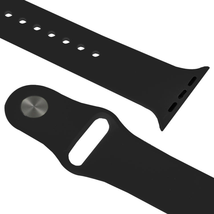 For Apple Watch Sport 42mm High-performance Rubber Sport Watch Band with Pin-and-tuck Closure