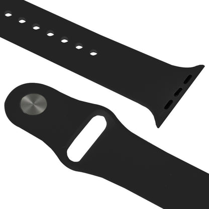 For Apple Watch Sport 42mm High-performance Rubber Sport Watch Band with Pin-and-tuck Closure