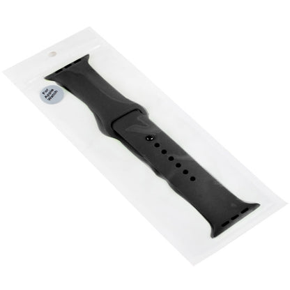 For Apple Watch Sport 42mm High-performance Rubber Sport Watch Band with Pin-and-tuck Closure