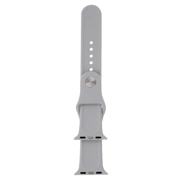 For Apple Watch Sport 42mm High-performance Longer Rubber Sport Watch Band with Pin-and-tuck Closure