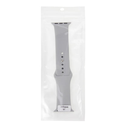 For Apple Watch Sport 42mm High-performance Longer Rubber Sport Watch Band with Pin-and-tuck Closure