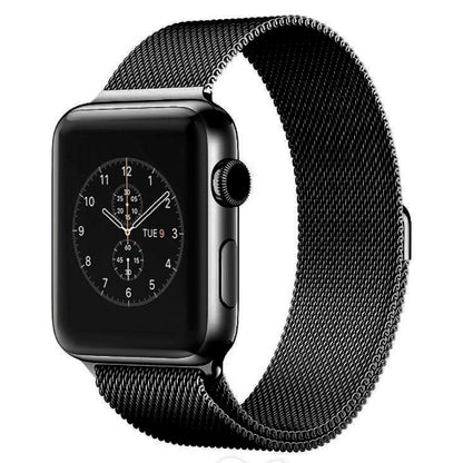 For Apple Watch 42mm / 41mm / 40mm / 38mm Milanese Loop Magnetic Stainless Steel Watch Band, For Apple Watch 42mm / 41mm / 40mm / 38mm