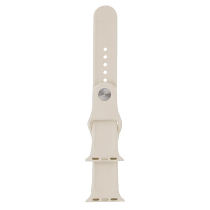 For Apple Watch Series 10 42mm / 9&8&7 41mm / SE 3&SE 2&6&SE&5&4 40mm / 3&2&1 38mm 3 in 1 Rubber Watch Band with Pin Buckle, For Apple Watch Series 9&8&7 41mm / SE 3&SE 2&6&SE&5&4 40mm