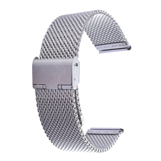 For Apple Watch 38mm Milanese Classic Buckle Stainless Steel Watch Band , Only Used in Conjunction with Connectors ( S-AW-3291 ), S-AW-3322, S-AW-3322B