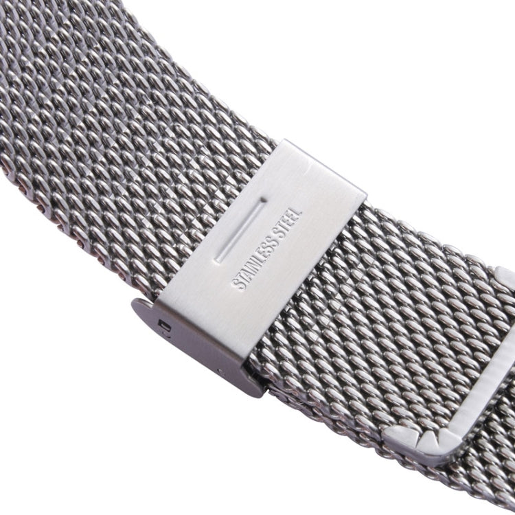 For Apple Watch 42mm Milanese Classic Buckle Stainless Steel Watch Band , Only Used in Conjunction with Connectors ( S-AW-3293 ), S-AW-3323, S-AW-3323B