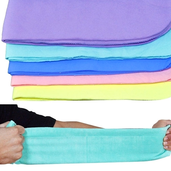 KANEED Super absorption chiffon de nettoyage PVA chamois synthétique serviette de lavage de voiture, livraison de couleur aléatoire, serviette de lavage