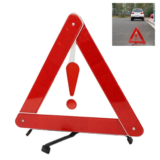 Foldable Reflective Triangle Safety Warning Board, Size: 39.5cm x 35cm, Foldable Reflective Board